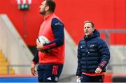 7 November 2023; Attack coach Mike Prendergast during a Munster rugby squad training session at Thomond Park in Limerick. Photo by Eóin Noonan/Sportsfile