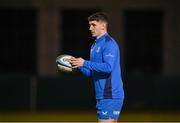 7 November 2023; Cormac Foley during a Leinster rugby open training session at Dublin University Football Club in Trinity College, Dublin. Photo by David Fitzgerald/Sportsfile