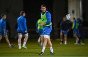 7 November 2023; Ross Molony during a Leinster rugby open training session at Dublin University Football Club in Trinity College, Dublin. Photo by David Fitzgerald/Sportsfile