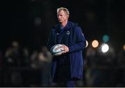 7 November 2023; Head coach Leo Cullen during a Leinster rugby open training session at Dublin University Football Club in Trinity College, Dublin. Photo by David Fitzgerald/Sportsfile