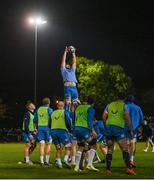 7 November 2023; Jason Jenkins during a Leinster rugby open training session at Dublin University Football Club in Trinity College, Dublin. Photo by David Fitzgerald/Sportsfile