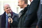 8 November 2023; Former Arsenal and Republic of Ireland player Liam Brady in attendance at the unveiling of the Pat Jennings statue at Kildare Street in Newry, Down. Photo by David Fitzgerald/Sportsfile