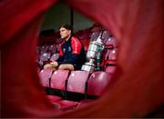 8 November 2023; Anto Breslin poses for a portrait during a St Patrick's Athletic media day, at Richmond Park in Dublin, ahead of the Sports Direct FAI Cup Final. Photo by Stephen McCarthy/Sportsfile