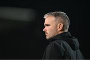 10 November 2023; Cork City manager Richie Holland before the SSE Airtricity Men's Premier Division Promotion / Relegation play-off match between Waterford and Cork City at Tallaght Stadium in Dublin. Photo by Stephen McCarthy/Sportsfile
