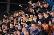 10 November 2023; Waterford supporters during the SSE Airtricity Men's Premier Division Promotion / Relegation play-off match between Waterford and Cork City at Tallaght Stadium in Dublin. Photo by Stephen McCarthy/Sportsfile