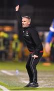 10 November 2023; Cork City manager Richie Holland during the SSE Airtricity Men's Premier Division Promotion / Relegation play-off match between Waterford and Cork City at Tallaght Stadium in Dublin. Photo by Stephen McCarthy/Sportsfile