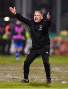 10 November 2023; Cork City manager Richie Holland during the SSE Airtricity Men's Premier Division Promotion / Relegation play-off match between Waterford and Cork City at Tallaght Stadium in Dublin. Photo by Stephen McCarthy/Sportsfile