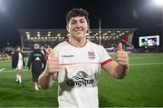 10 November 2023; Ulster captain Tom Stewart after the United Rugby Championship match between Ulster and Munster at Kingspan Stadium in Belfast. Photo by Ramsey Cardy/Sportsfile
