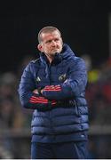 10 November 2023; Munster head coach Graham Rowntree before the United Rugby Championship match between Ulster and Munster at Kingspan Stadium in Belfast. Photo by Seb Daly/Sportsfile