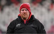 10 November 2023; Munster forwards coach Andi Kyriacou before the United Rugby Championship match between Ulster and Munster at Kingspan Stadium in Belfast. Photo by Seb Daly/Sportsfile