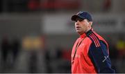 10 November 2023; Munster defence coach Denis Leamy before the United Rugby Championship match between Ulster and Munster at Kingspan Stadium in Belfast. Photo by Seb Daly/Sportsfile