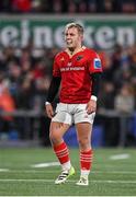 10 November 2023; Craig Casey of Munster during the United Rugby Championship match between Ulster and Munster at Kingspan Stadium in Belfast. Photo by Seb Daly/Sportsfile