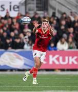 10 November 2023; Jack Crowley of Munster during the United Rugby Championship match between Ulster and Munster at Kingspan Stadium in Belfast. Photo by Seb Daly/Sportsfile