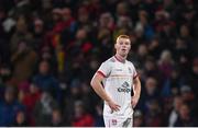 10 November 2023; Nathan Doak of Ulster during the United Rugby Championship match between Ulster and Munster at Kingspan Stadium in Belfast. Photo by Seb Daly/Sportsfile