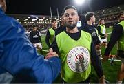 10 November 2023; John Cooney of Ulster before the United Rugby Championship match between Ulster and Munster at Kingspan Stadium in Belfast. Photo by Ramsey Cardy/Sportsfile