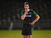 11 November 2023; Jonathan Henry of Fulham Irish after his side's defeat in the AIB Connacht GAA Football Senior Club Championship quarter-final match between Ballina Stephenites, Mayo, and Fulham Irish, London, at Hastings Insurance MacHale Park in Castlebar, Mayo. Photo by Piaras Ó Mídheach/Sportsfile