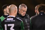 11 November 2023; Fulham Irish manager Lorcan Mulvey after his side's defeat in the AIB Connacht GAA Football Senior Club Championship quarter-final match between Ballina Stephenites, Mayo, and Fulham Irish, London, at Hastings Insurance MacHale Park in Castlebar, Mayo. Photo by Piaras Ó Mídheach/Sportsfile