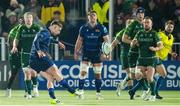 11 November 2023; Ben Healy of Edinburgh scores a drop goal to win the game during the United Rugby Championship match between Edinburgh and Connacht at The Dam Health Stadium in Edinburgh, Scotland. Photo by Paul Devlin/Sportsfile