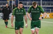 11 November 2023; Sean O'Brien and Andrew Smith of Connacht look dejected at full time after losing the United Rugby Championship match between Edinburgh and Connacht at The Dam Health Stadium in Edinburgh, Scotland. Photo by Paul Devlin/Sportsfile