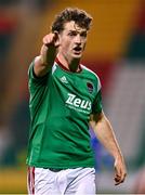 10 November 2023; Cian Bargary of Cork City during the SSE Airtricity Men's Premier Division Promotion / Relegation play-off match between Waterford and Cork City at Tallaght Stadium in Dublin. Photo by Stephen McCarthy/Sportsfile