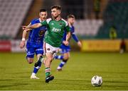 10 November 2023; Aaron Bolger of Cork City during the SSE Airtricity Men's Premier Division Promotion / Relegation play-off match between Waterford and Cork City at Tallaght Stadium in Dublin. Photo by Stephen McCarthy/Sportsfile