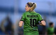 11 November 2023; Erin McLoughlin of Peamount United during the SSE Airtricity Women's Premier Division match between Peamount United and Sligo Rovers at PRL Park in Greenogue, Dublin. Photo by Stephen McCarthy/Sportsfile