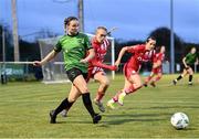 11 November 2023; Dearbhaile Beirne of Peamount United during the SSE Airtricity Women's Premier Division match between Peamount United and Sligo Rovers at PRL Park in Greenogue, Dublin. Photo by Stephen McCarthy/Sportsfile