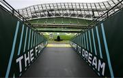 12 November 2023; A general view of the Aviva Stadium before the Sports Direct FAI Cup Final between Bohemians and St Patrick's Athletic at the Aviva Stadium in Dublin. Photo by Stephen McCarthy/Sportsfile