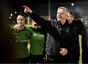 11 November 2023; Peamount United manager James O'Callaghan after the SSE Airtricity Women's Premier Division match between Peamount United and Sligo Rovers at PRL Park in Greenogue, Dublin. Photo by Stephen McCarthy/Sportsfile