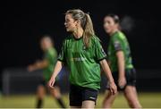 11 November 2023; Mia McGonnell of Peamount United during the SSE Airtricity Women's Premier Division match between Peamount United and Sligo Rovers at PRL Park in Greenogue, Dublin. Photo by Stephen McCarthy/Sportsfile