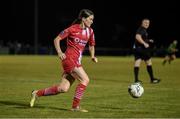 11 November 2023; Keri Loughrey of Sligo Rovers during the SSE Airtricity Women's Premier Division match between Peamount United and Sligo Rovers at PRL Park in Greenogue, Dublin. Photo by Stephen McCarthy/Sportsfile