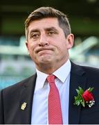 12 November 2023; Bohemians manager Declan Devine before the Sports Direct FAI Cup Final between Bohemians and St Patrick's Athletic at the Aviva Stadium in Dublin. Photo by Seb Daly/Sportsfile