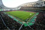 12 November 2023; A general view during the Sports Direct FAI Cup Final between Bohemians and St Patrick's Athletic at the Aviva Stadium in Dublin. Photo by Michael P Ryan/Sportsfile