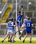 12 November 2023; Diarmaid Ryan of Cratloe in action against Andrew Whelton of Castlehaven during the AIB Munster GAA Football Senior Club Championship quarter-final match between Castlehaven, Cork, and Cratloe, Clare, at Páirc Uí Chaoimh in Cork. Photo by Tom Beary/Sportsfile