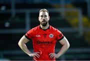 12 November 2023; Kilcoo goalkeeper Niall Kane after his side's defeat in the AIB Ulster GAA Football Senior Club Championship quarter-final match between Kilcoo, Down, and Scotstown, Monaghan, at Pairc Esler in Newry, Down. Photo by Stephen Marken/Sportsfile