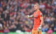 12 November 2023; Bohemians goalkeeper James Talbot during the Sports Direct FAI Cup Final between Bohemians and St Patrick's Athletic at the Aviva Stadium in Dublin. Photo by Seb Daly/Sportsfile