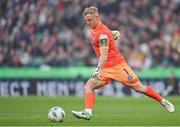 12 November 2023; Bohemians goalkeeper James Talbot during the Sports Direct FAI Cup Final between Bohemians and St Patrick's Athletic at the Aviva Stadium in Dublin. Photo by Seb Daly/Sportsfile