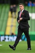 12 November 2023; Bohemians manager Declan Devine before the Sports Direct FAI Cup Final between Bohemians and St Patrick's Athletic at the Aviva Stadium in Dublin. Photo by Seb Daly/Sportsfile