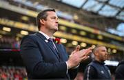 12 November 2023; St Patrick's Athletic manager Jon Daly before the Sports Direct FAI Cup Final between Bohemians and St Patrick's Athletic at the Aviva Stadium in Dublin. Photo by Stephen McCarthy/Sportsfile
