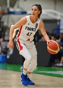 12 November 2023;Romane Bernies of France during the FIBA Women's EuroBasket Championship qualifier match between Ireland and France at the National Basketball Arena in Tallaght, Dublin. Photo by Brendan Moran/Sportsfile