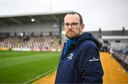 12 November 2023; Communications & media executive Daniel Kelly during the United Rugby Championship match between Dragons and Leinster at Rodney Parade in Newport, Wales. Photo by Harry Murphy/Sportsfile