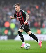 12 November 2023; Danny Grant of Bohemians during the Sports Direct FAI Cup Final between Bohemians and St Patrick's Athletic at the Aviva Stadium in Dublin. Photo by Stephen McCarthy/Sportsfile