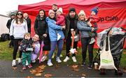12 November 2023; The Greally family during the Remembrance Run 5K, supported by Silver Stream Healthcare, at the Phoenix Park in Dublin. Photo by Brendan Moran/Sportsfile