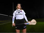 16 November 2023; AIB ambassador, camogie star, Aoife Prendergast of Dicksboro, Kilkenny pictured at the launch of the first installment of ‘Meet #TheToughest’, a new content series that will showcase some of the final stages of this year’s AIB Camogie All-Ireland Club Championships, through footage captured by cameras worn by players for the first time in Gaelic Games. The new series will allow viewers a unique perspective into the game, bringing them closer to the sport than ever before, all while elevating and championing camogie and its players in the midst of #TheToughest Championships. You can view the first installment here: https://youtu.be/ahMr8Zfxt00 Photo by David Fitzgerald/Sportsfile