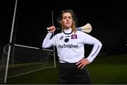 16 November 2023; AIB ambassador, camogie star, Aoife Prendergast of Dicksboro, Kilkenny pictured at the launch of the first installment of ‘Meet #TheToughest’, a new content series that will showcase some of the final stages of this year’s AIB Camogie All-Ireland Club Championships, through footage captured by cameras worn by players for the first time in Gaelic Games. The new series will allow viewers a unique perspective into the game, bringing them closer to the sport than ever before, all while elevating and championing camogie and its players in the midst of #TheToughest Championships. You can view the first installment here: https://youtu.be/ahMr8Zfxt00 Photo by David Fitzgerald/Sportsfile