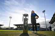 14 November 2023; Kayleigh Shine of Athlone Town poses for a portrait during a media day at Tallaght Stadium in Dublin, ahead of the Sports Direct Women's FAI Cup Final between Athlone Town FC v Shelbourne FC. Photo by Ben McShane/Sportsfile