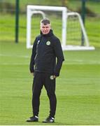 14 November 2023; Manager Stephen Kenny during a Republic of Ireland training session at the FAI National Training Centre in Abbotstown, Dublin. Photo by Stephen McCarthy/Sportsfile