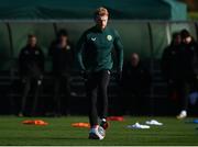 14 November 2023; Liam Scales during a Republic of Ireland training session at the FAI National Training Centre in Abbotstown, Dublin. Photo by Stephen McCarthy/Sportsfile