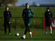 14 November 2023; Jason Knight during a Republic of Ireland training session at the FAI National Training Centre in Abbotstown, Dublin. Photo by Stephen McCarthy/Sportsfile