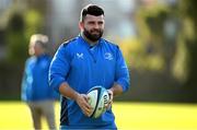 14 November 2023; Michael Milne during Leinster rugby squad training at UCD in Dublin. Photo by Brendan Moran/Sportsfile